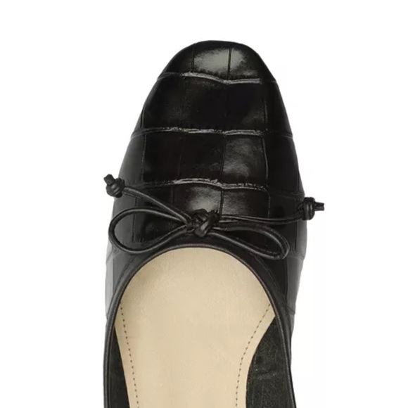 NEW SCHUTZ Arissa pointed ballet flats in black croc 9.5 US - Picture 5 of 13